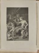 19th century French Schooleighteen assorted engravings,Classical figures and Italianate landscapes,