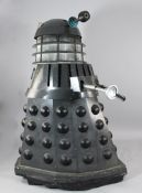 A full size replica Dr Who Dalek in grey and black, 5ft 6in. Starting Price: £320