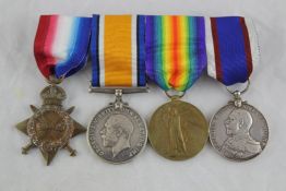 A Naval LSGC Life Saving group of five medals to B.Boyd L/S R.N. comprising WW1 trio, GV NLSGC and