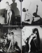 Jean Straker (1913-1984)collection of sixteen gelatin silver prints of nude studies,photographer`s
