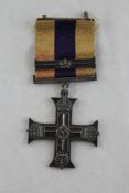 An unattributable George V Military Cross with bar Starting Price: £200