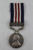 A GV Military Medal with bar renamed? to to Sgt G.Issitt, R.E. Starting Price: £80