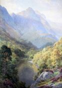 Harry Sutton Palmer (1854-1933)watercolour,`Borrowdale`,signed,37.5 x 26in. Starting Price: £960