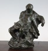 Jean Baptiste Carpeaux (French, 1827-1875). A French cire perdue bronze figure `Napoleon Ier a