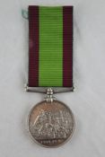 An 1881 Afghanistan medal to Gunr P.Donnelly, RA Starting Price: £80
