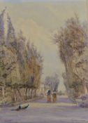 George Samuel Elgood (1851-1943)watercolour,`Palermo`, 1884,signed,13 x 9.5in.; unframed Starting