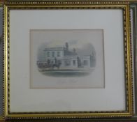 W. Grant of Brightontwo coloured lithographs,View of The Dyke, Brighton, no`s 1 and 4, 8.5 x 12.