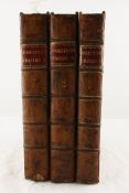 ROBERTSON (W), THE HISTORY OF THE REIGN OF THE EMPEROR CHARLES V, 3 vols, ¾ calf with marbled