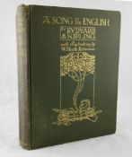 KIPLING (RUDYARD), A SONG OF THE ENGLISH, illustrated by W.Heath Robinson, green cloth, New York