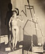 Jean Straker (1913-1984)gelatin silver print,Nude - Venus, c.1960`s photographer`s blind stamp,