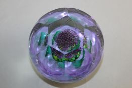 Five Caithness limited edition glass paperweights, c.2000-2002, comprising `Bonnie Scotland`, `Jewel