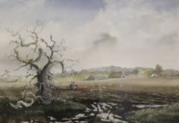 Alan Ingham (1932-2002)watercolour,Theydon Garnott, Essexsigned, signed and inscribed in the