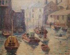 Marcus Ford (1914-1989)oil on canvas,`Polperro`,signed,20 x 26in.
