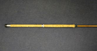 A C. Farlow & Co `The McLaser` split cane 12ft salmon rod, three piece, No.19249