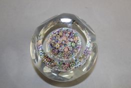 Four Perthshire millefiori glass paperweights, c. 1987-2000, three Annual edition, model no.s B91,