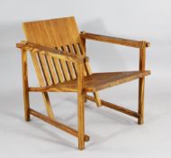 Hein Stolle (1879-1966). An S88.1 American pine chair, stencil marked S88.1, No.2, signed Hein in