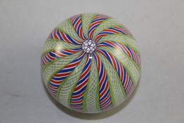 Five Peter McDougall glass paperweights, c.2004-5, including two limited editions; a millefiori with