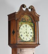 George Ritch of Arbroath. An early 19th century mahogany eight day longcase clock, the 13 inch