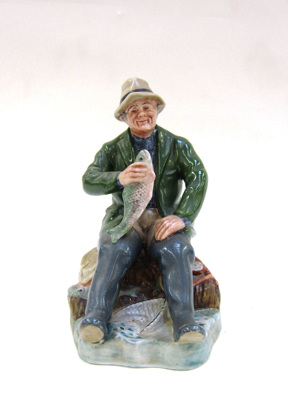 A Royal Doulton Figure `A Good Catch`. No. HN2258