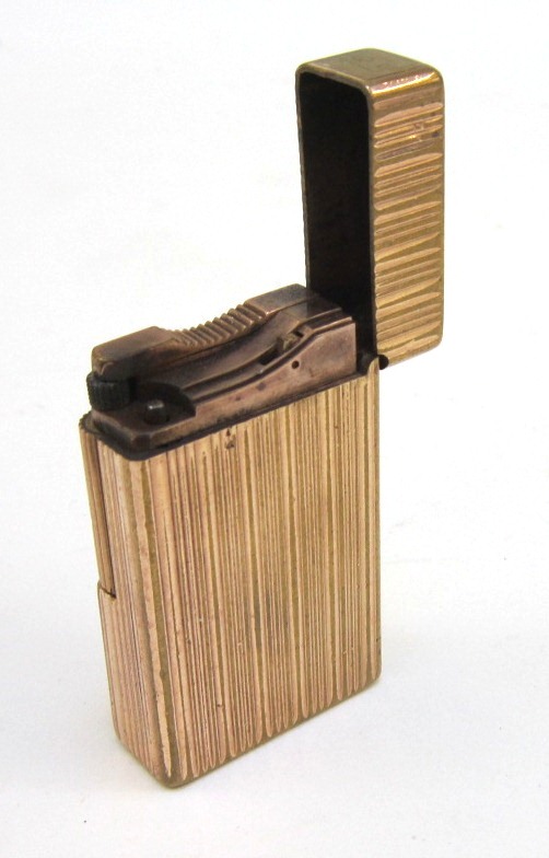 A gold plated Dupont Lighter, early/mid 20th Century