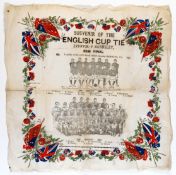 A souvenir of the F.A. Cup semi-final Everton v Barnsley played at Elland Road 26th March 1910, in