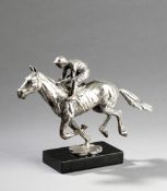 Enzo Plazzotta (1921-1981)RED RUM GOING STRONGsigned & dated 1977, foundry mark for Fonderia