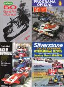 Autocourse annuals, British Grand Prix and other 1970s-80s Formula 1 programmes, a collection