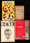 Frank Duffett`s extensive collection of boxing annuals/yearbooks, with examples from the pre-war