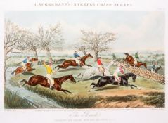 An album of `Ackermann`s Sporting Scraps` 1850s, containing a collection of 35 Rudolph Ackermann`s
