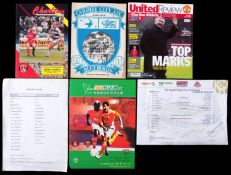 A large quantity of Charlton Athletic Programmes dating from the 1980s onwards, housed in brown