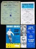 32 Tottenham Hotspur programmes, F.A. Cup, League Cup & UEFA Cup finals & semi-finals, Testimonials,