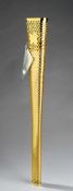 A 2012 London Olympic Games bearer`s torch with Kelly Holmes autographed `shard`, acquired at the