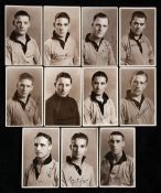 A set of 11 signed portrait postcards of the Wolverhampton Wanderers 1939 F.A. Cup final team,