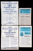 A collection of 215 Tottenham Hotspur reserves home programmes from the 1960s