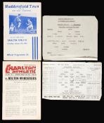 Charlton Athletic in the 1950s: an extensive collection of home and away programmes, seasons 1950-51