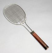 The earliest metal framed racquet: a Birmingham Aluminium Co. "Birmal" circa 1922-24, Patent No.