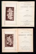 2 volumes of James Lillywhite`s Cricketers` Annuals formerly owned by Sir Pelham `Plum` Warner,