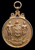 Cyril Knowles`s Tottenham Hotspur 1967 F.A. Cup winner`s medal, 9ct. gold, inscribed THE FOOTBALL