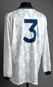 A signed Tottenham Hotspur No.3 jersey from the Cyril Knowles Memorial Match at White Hart Lane 10th