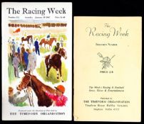 A collection of `The Racing Week` published by The Timeform Organisation under the direction of Phil