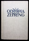 Olympia Zeitung, a bound volume containing a complete set of the official 1936 Berlin Olympic
