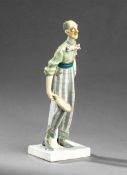 A very fine and rare Riessner, Stellmacher & Kessell Amphora Tennis figurine circa 1920, rather