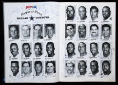 Memorabilia relating to American Football for the American Bowl at Wembley in 1991, 1992 & 1993,