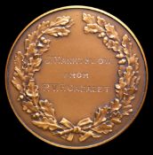 A medal presented by P.V.F. Cazalet the 1964-65 Champion N.H. Trainer to Sam Manktelow a stalwart of