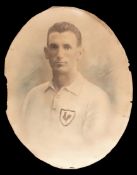 Memorabilia relating to the footballer Frederick Walker whose clubs included Tottenham Hotspur,