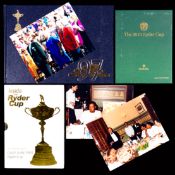 Jaime Ortiz-Patiño’s Ryder Cup memorabilia, various photograph albums, press cutting albums and