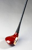 A Joe Powell persimmon head driver made in commemoration of the 1993 Ryder Cup