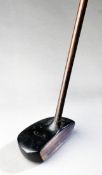 A Kempshall Mfg. Co. of Arlington, USA. early patent ‘plastic’ headed putter circa 1903, original