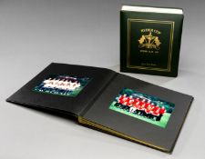 Two 1997 Ryder Cup photograph albums privately compiled by Jaime Ortiz-Patiño, containing