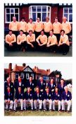 A group of official Ryder Cup team photographs, including six uniformly presented 10 by 14in. colour